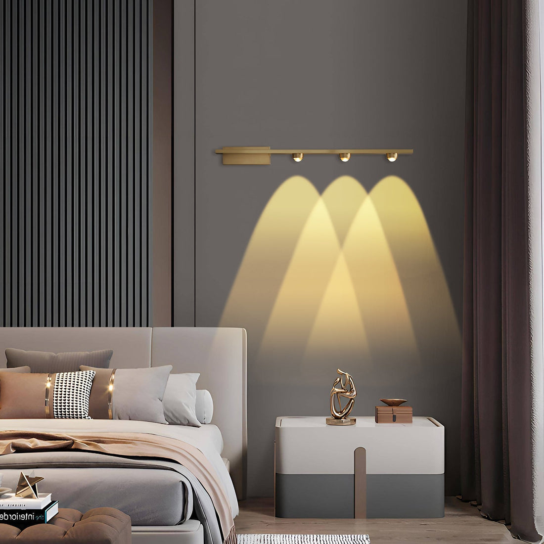 Aurora Offset LED Wall Sconce