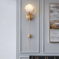 Ava Brass Wall Lamp