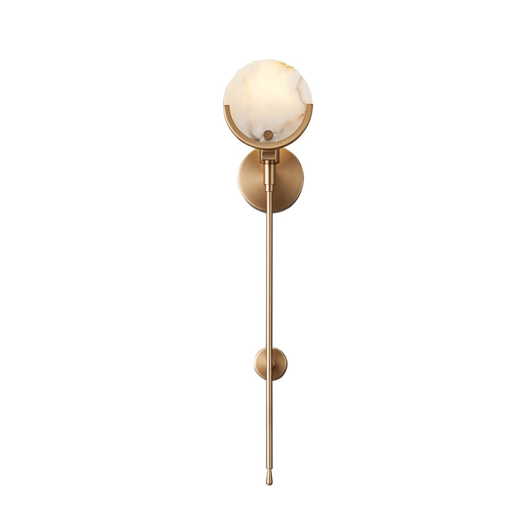 Ava Brass Wall Lamp