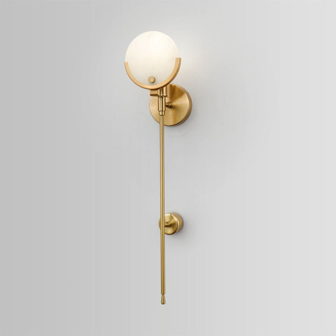 Ava Brass Wall Lamp