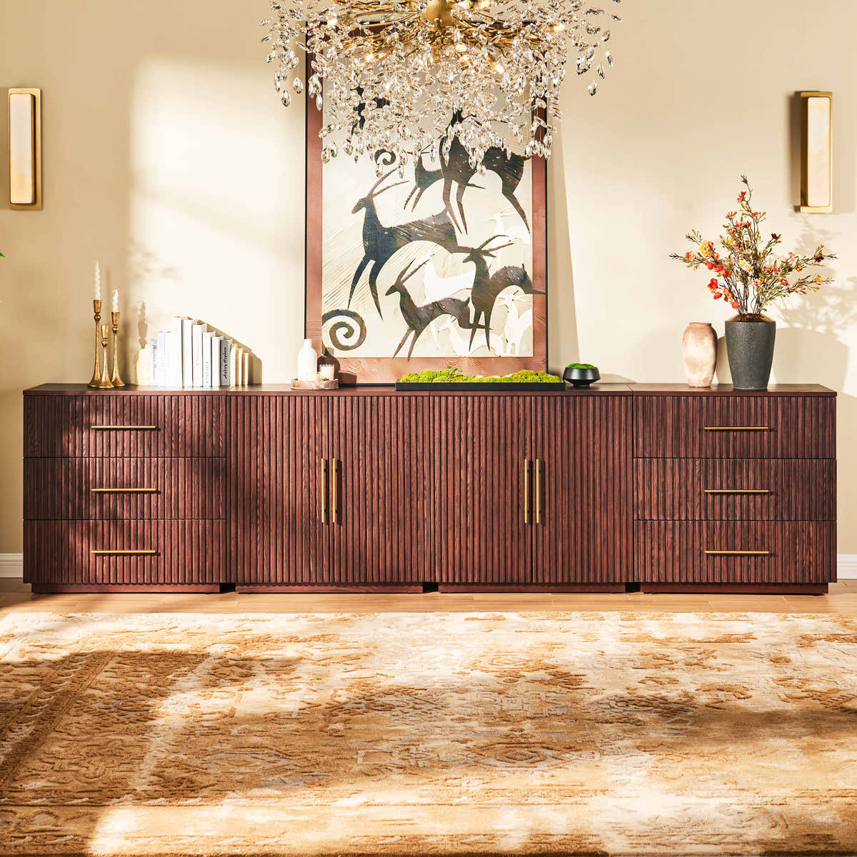 $2500+ Purchase Gift | Aurelian Relief Wool-Blend Rug 5'x8'