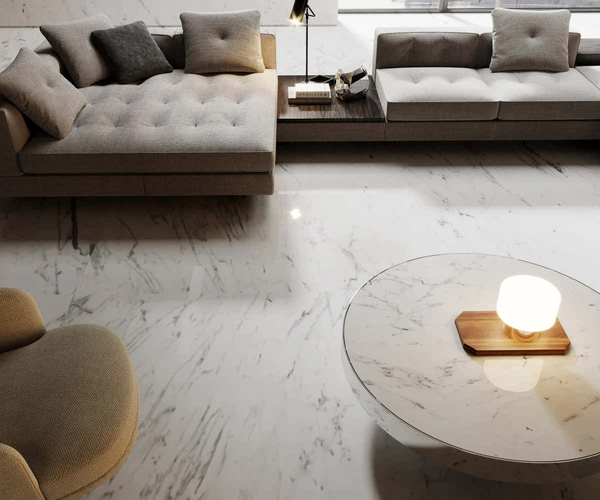 Bianco Statuario White Marble Slab