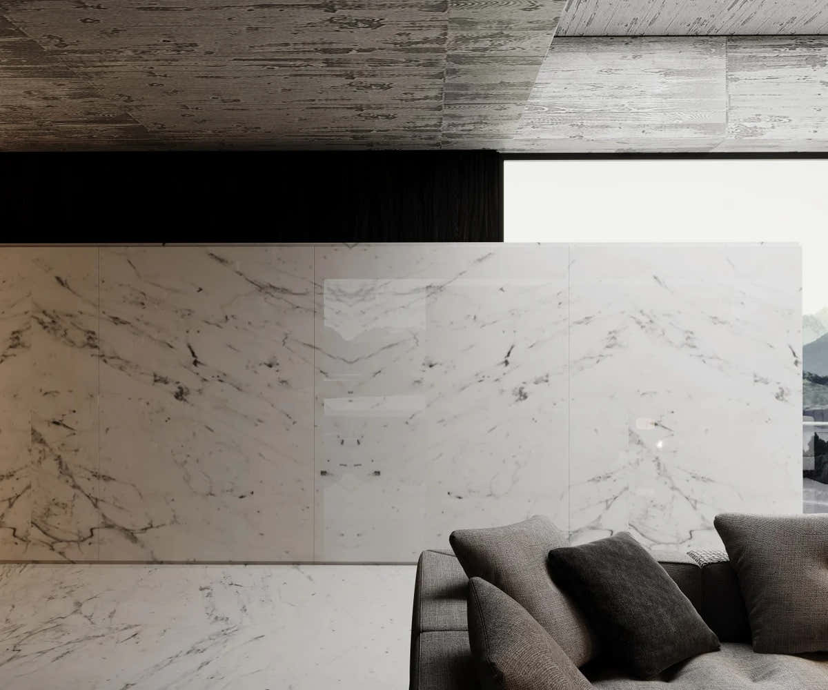 Bianco Statuario White Marble Slab