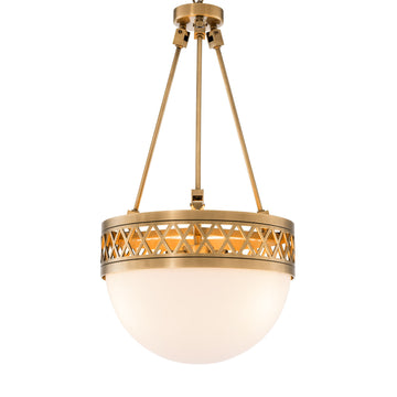 Bistroquette Modern Brass Chandelier