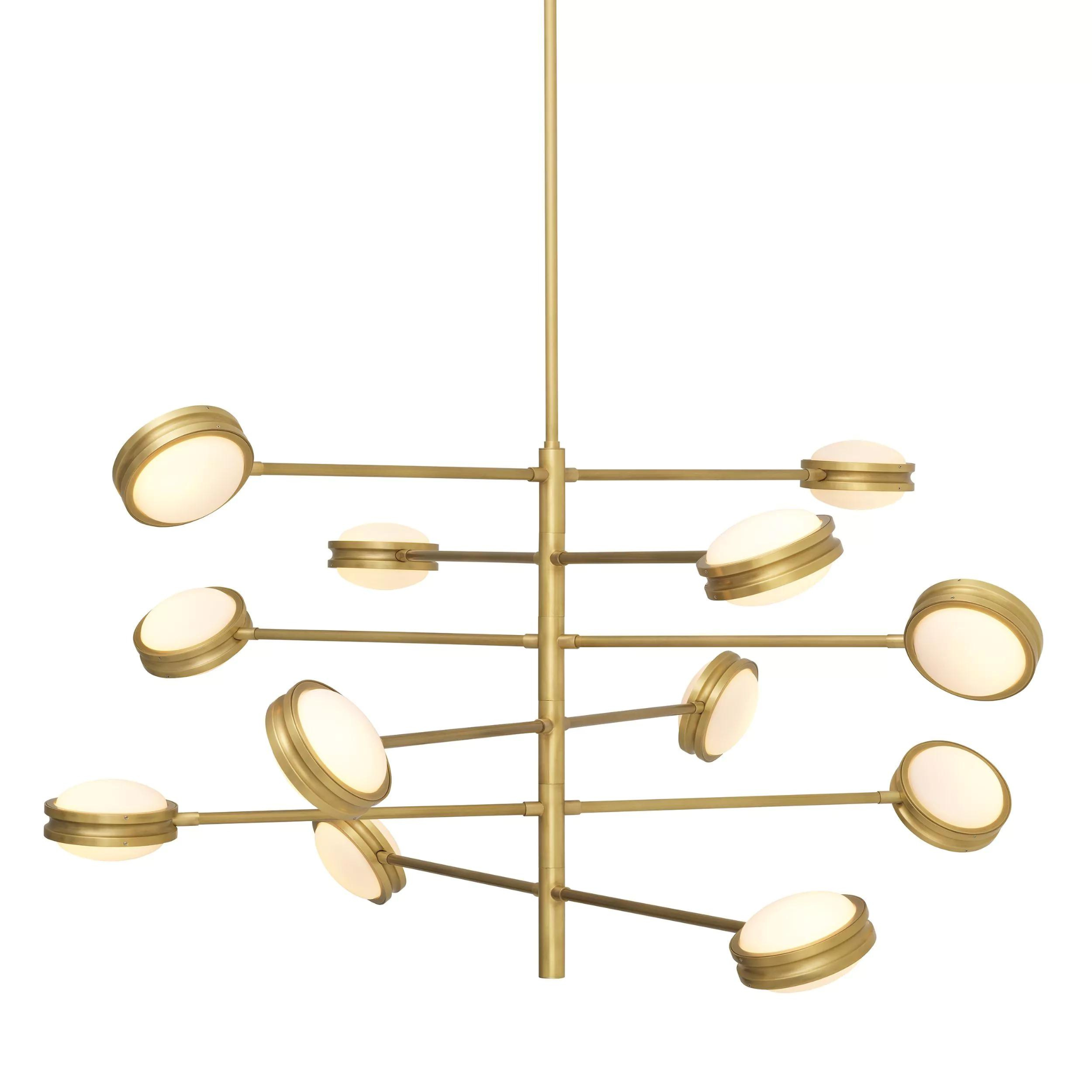 Blaize Modern Brass Chandelier