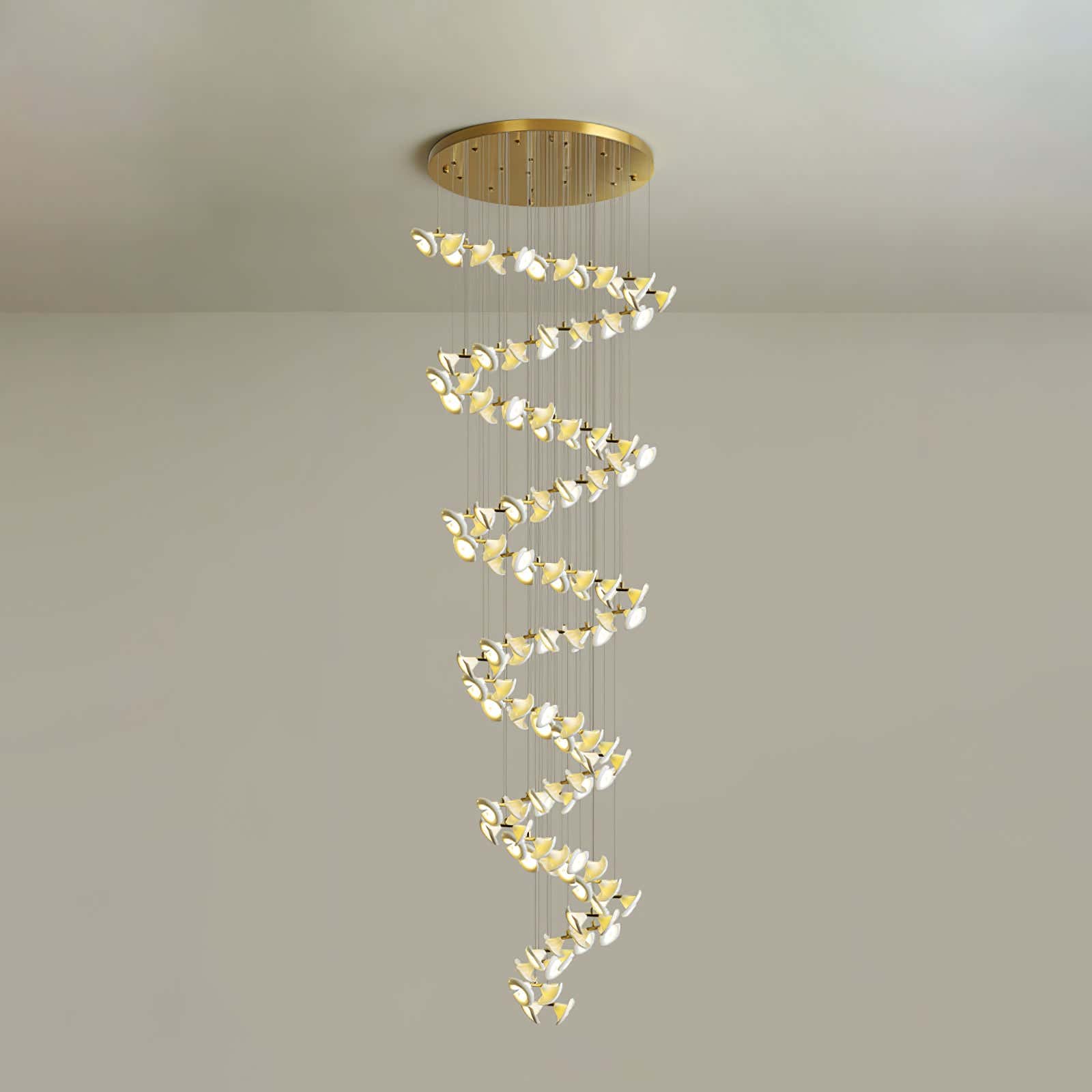 Blossom Double Horn Chandelier