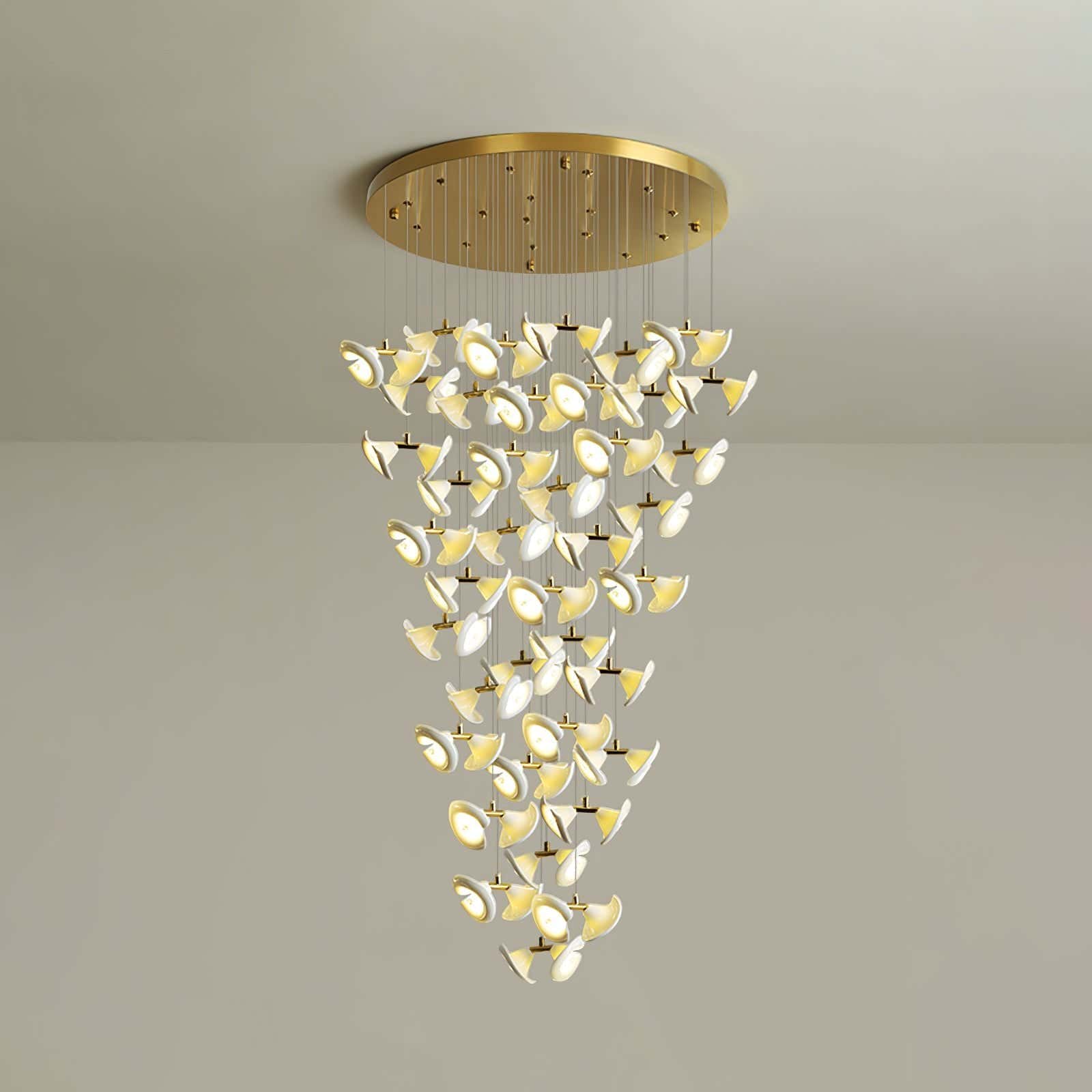 Blossom Double Horn Chandelier