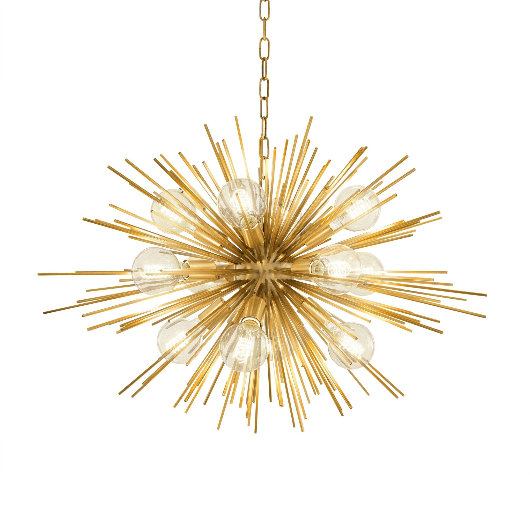 Boivin Modern Brass Chandelier - [Brass]