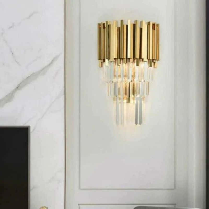 Gin Crystal Sconce