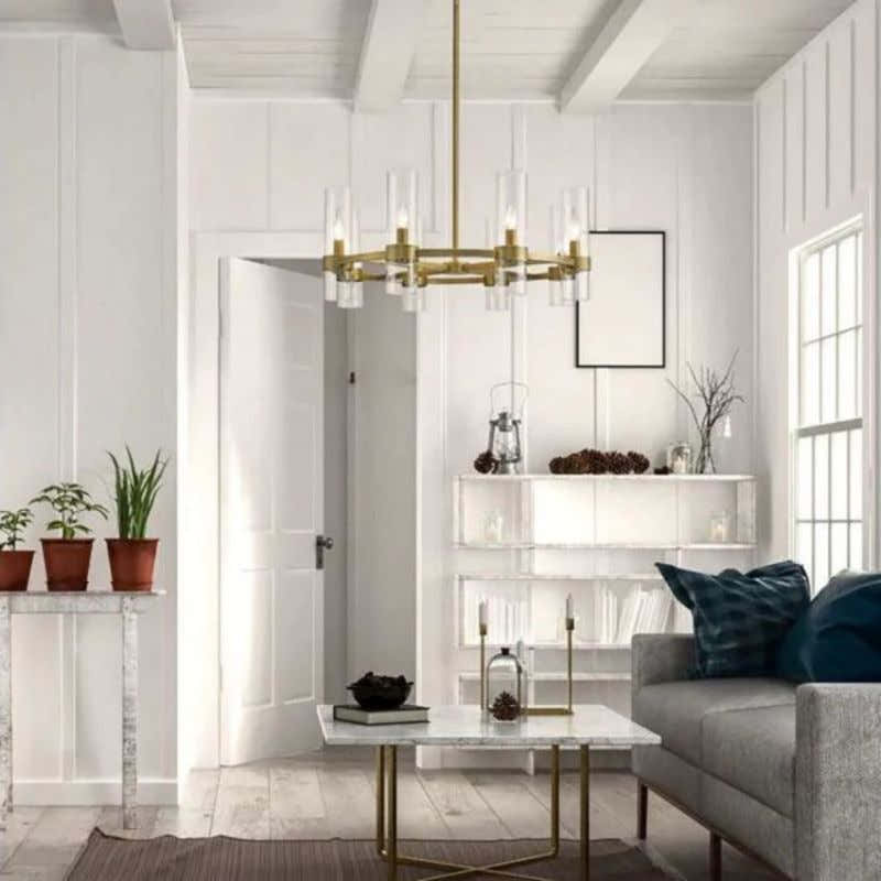 Bria Art Round Chandelier