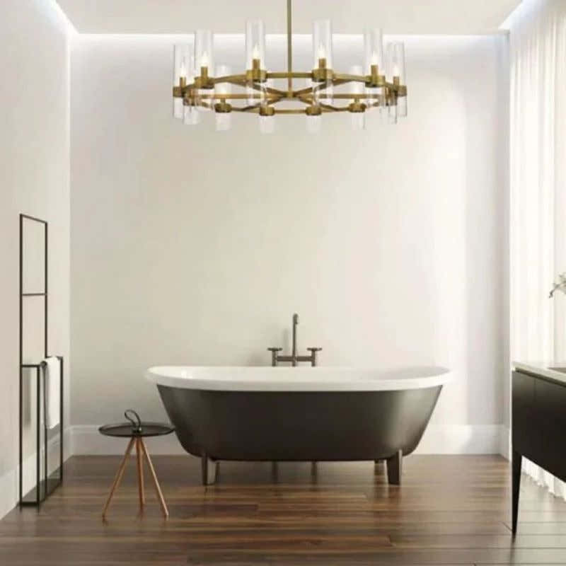 Bria Art Round Chandelier