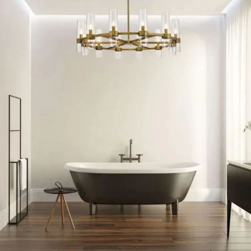 Bria Art Round Chandelier