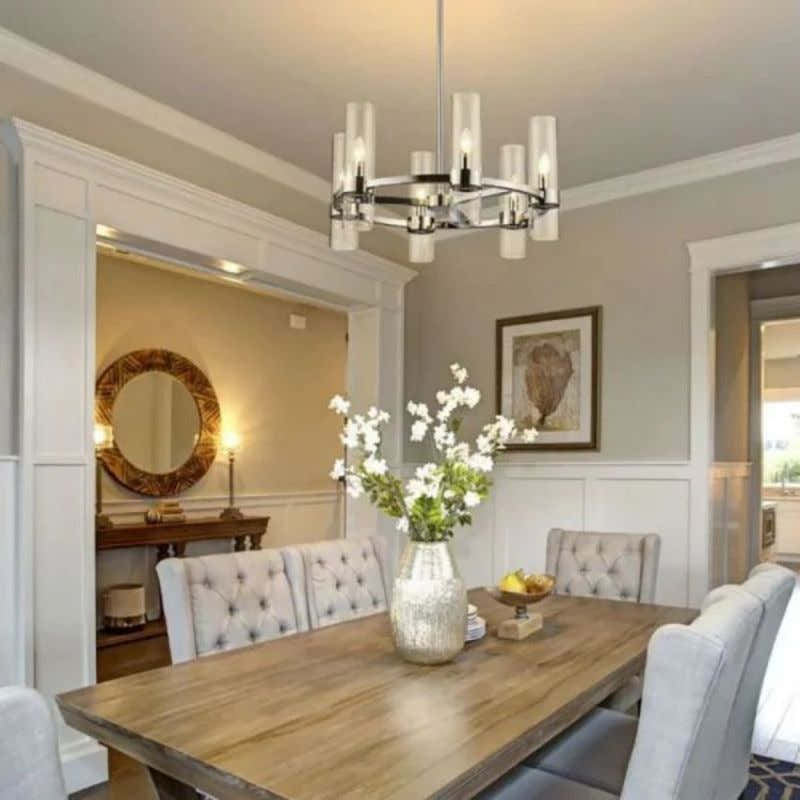 Bria Art Round Chandelier