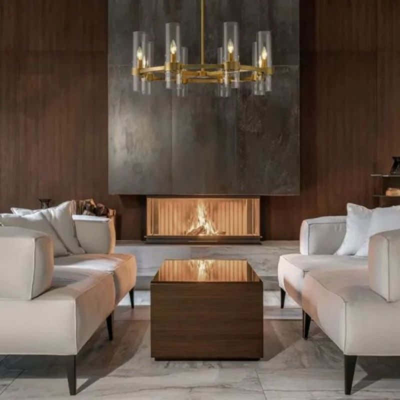 Bria Art Round Chandelier