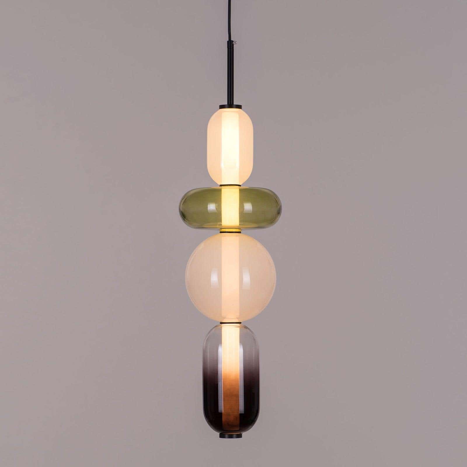 Candied Glass Combo Pendant Light