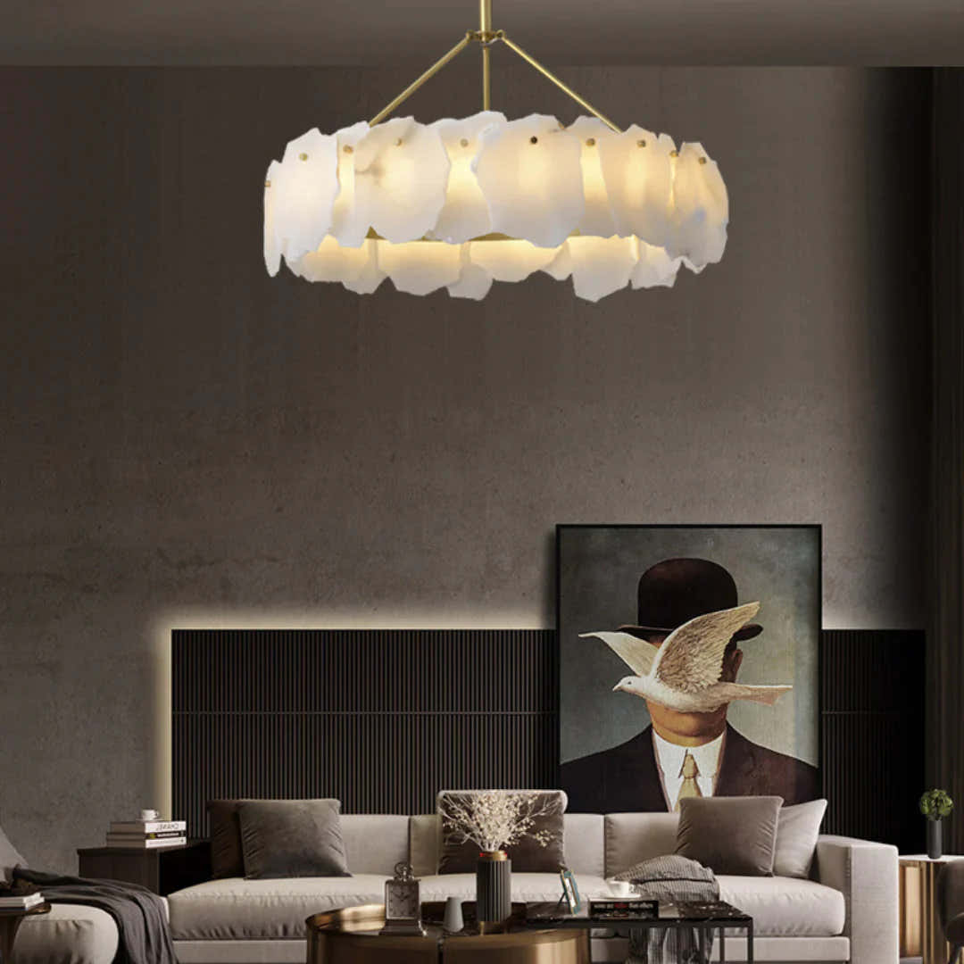 Burton Marble Chandelier