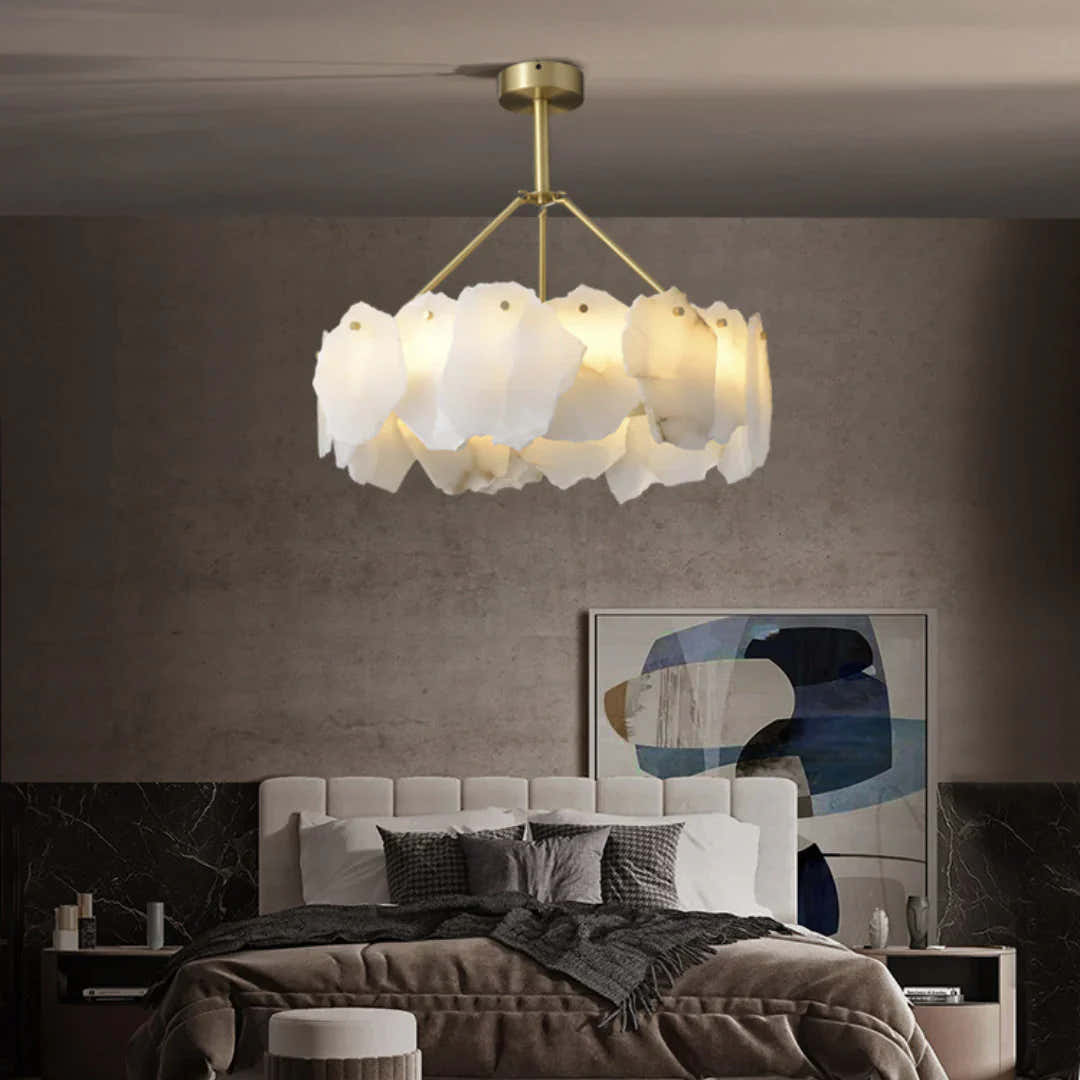 Burton Marble Chandelier