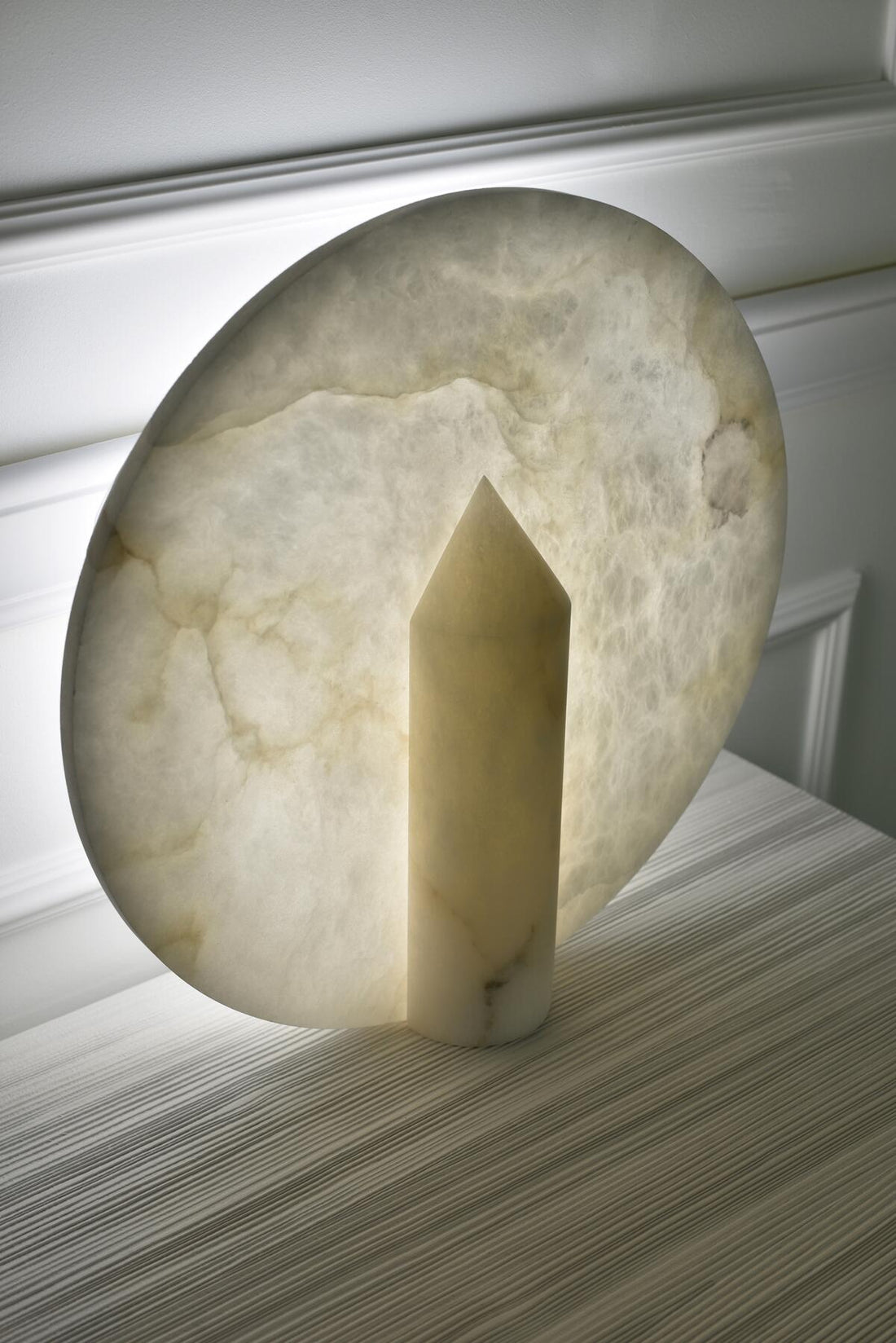 Clyde Alabaster Table Lamp