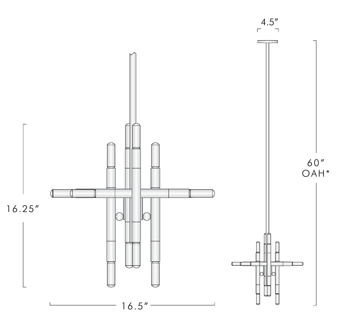Le Pentagone Pendant