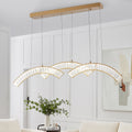 Sanford Brushed Gold Chandelier - 3 Lights