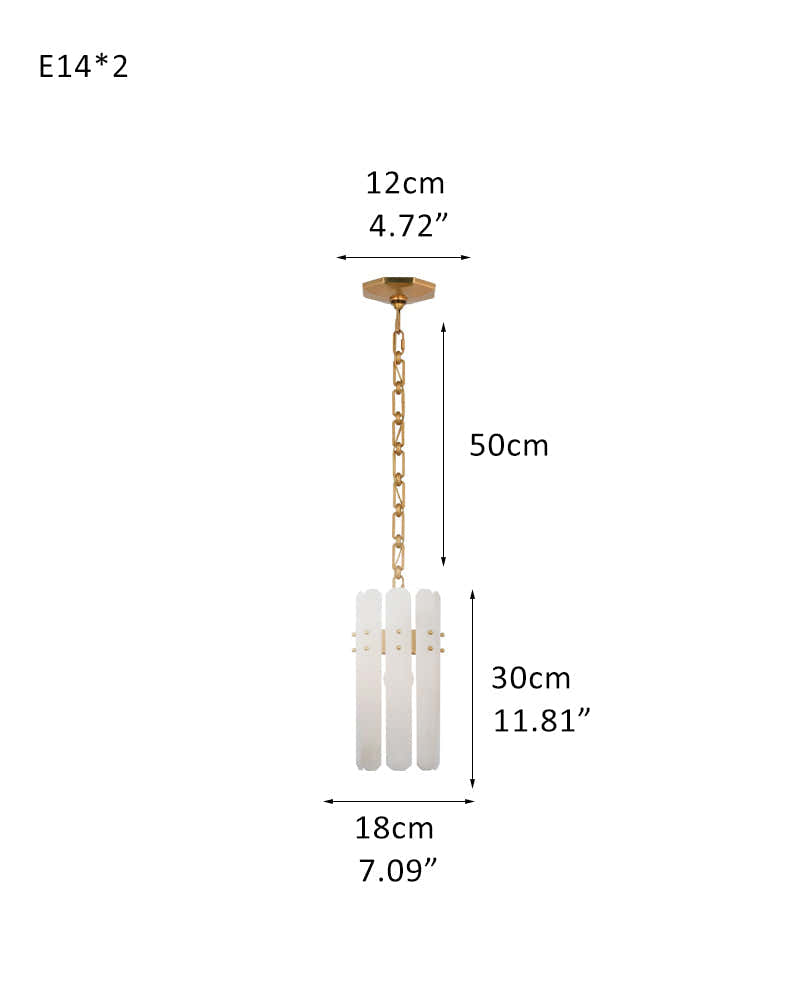 Large Alabaster Rectangular Chandelier Wide 40“ 45” with Chrome Frame for dining room