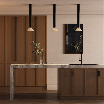 Torres  Alabaster Pendant Light