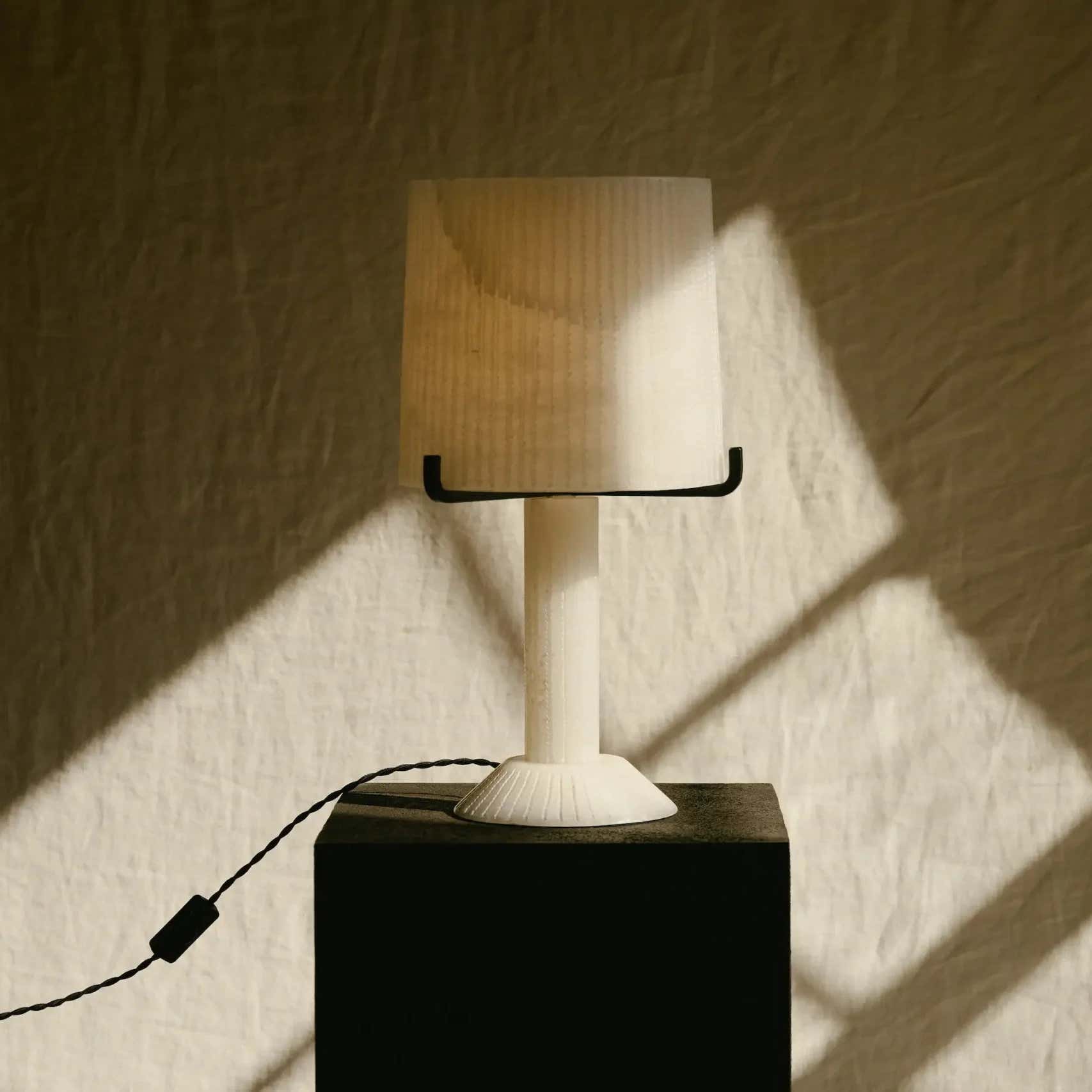 Acropolis Alabaster Table Lamp