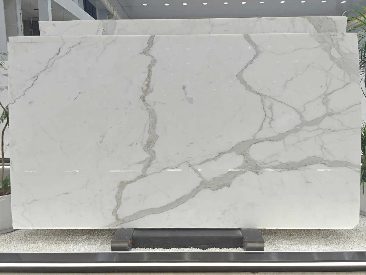 Calacatta White Marble Slab