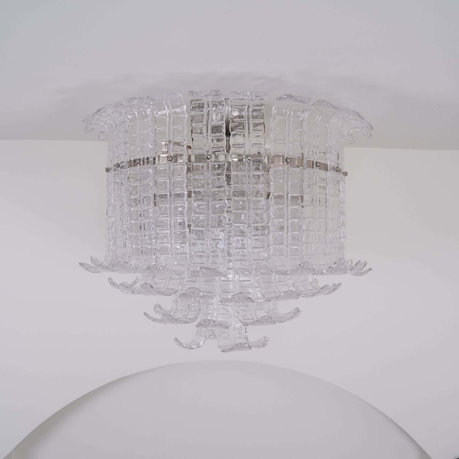 Calista Murano Glass Ceiling Lamp
