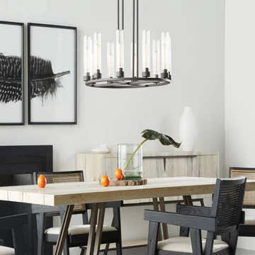 Cand Round Chandelier