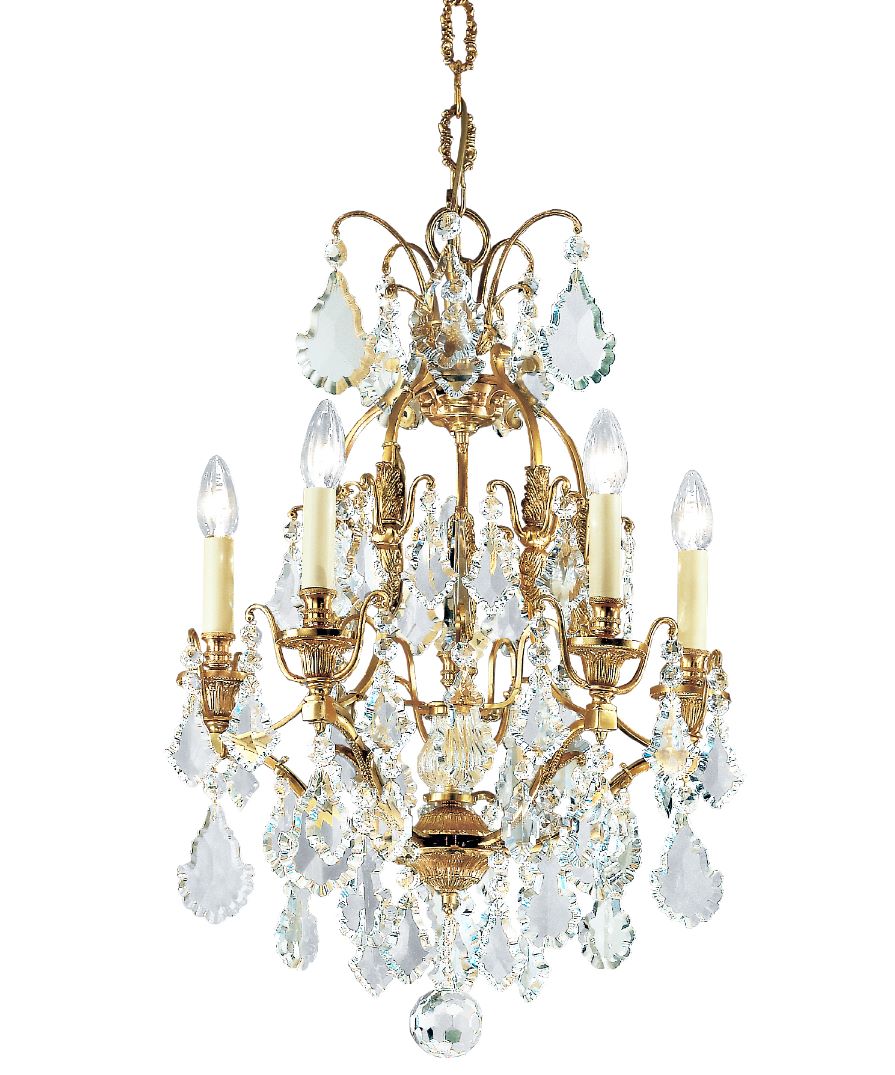 Carlton Crystal Glass Chandelier VF325AFG - (Multiply Finishes) - Christopher Hyde