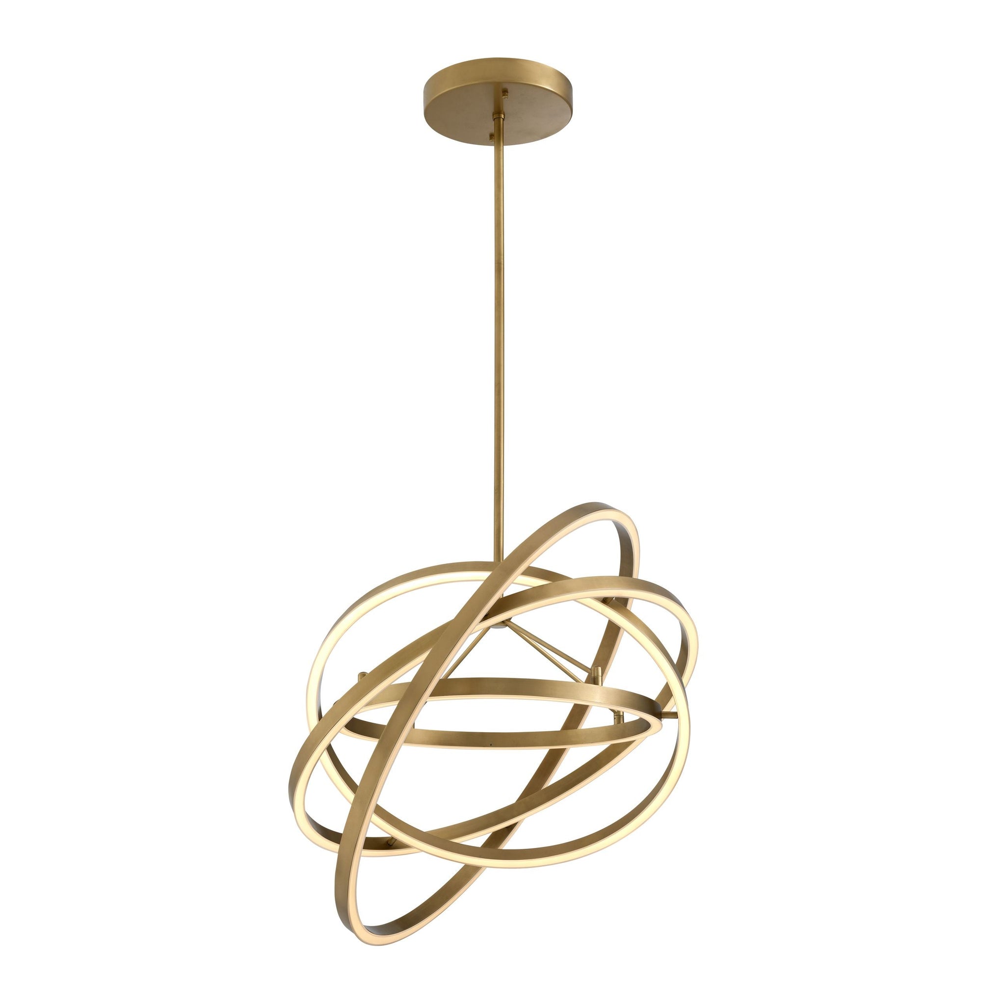 Cassini Modern Brass Chandelier - [Brass/Bronze]