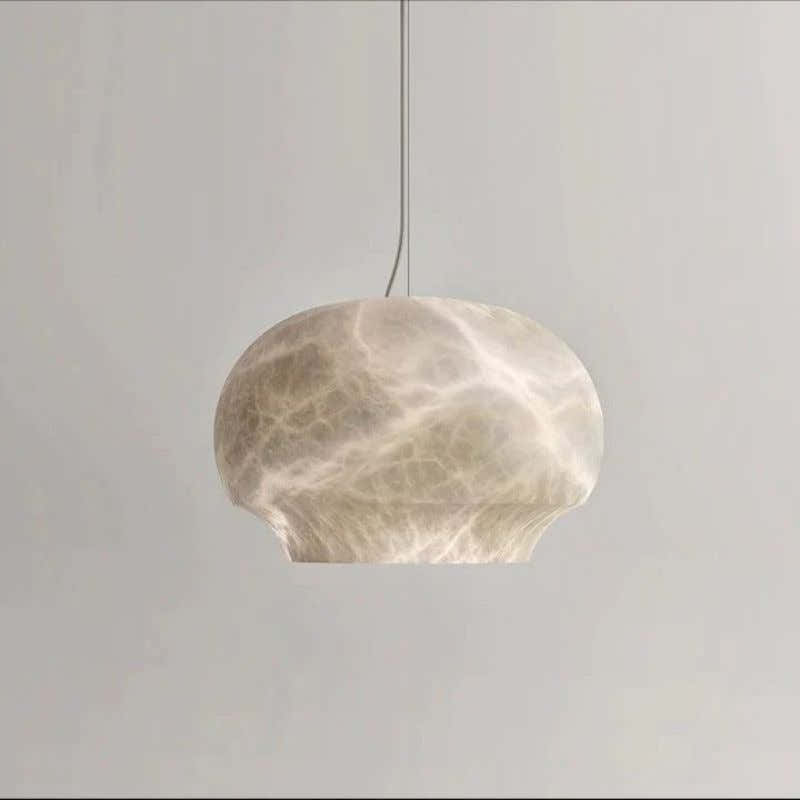 Alabaster Celine Pendant 9.5" D 10.2" D
