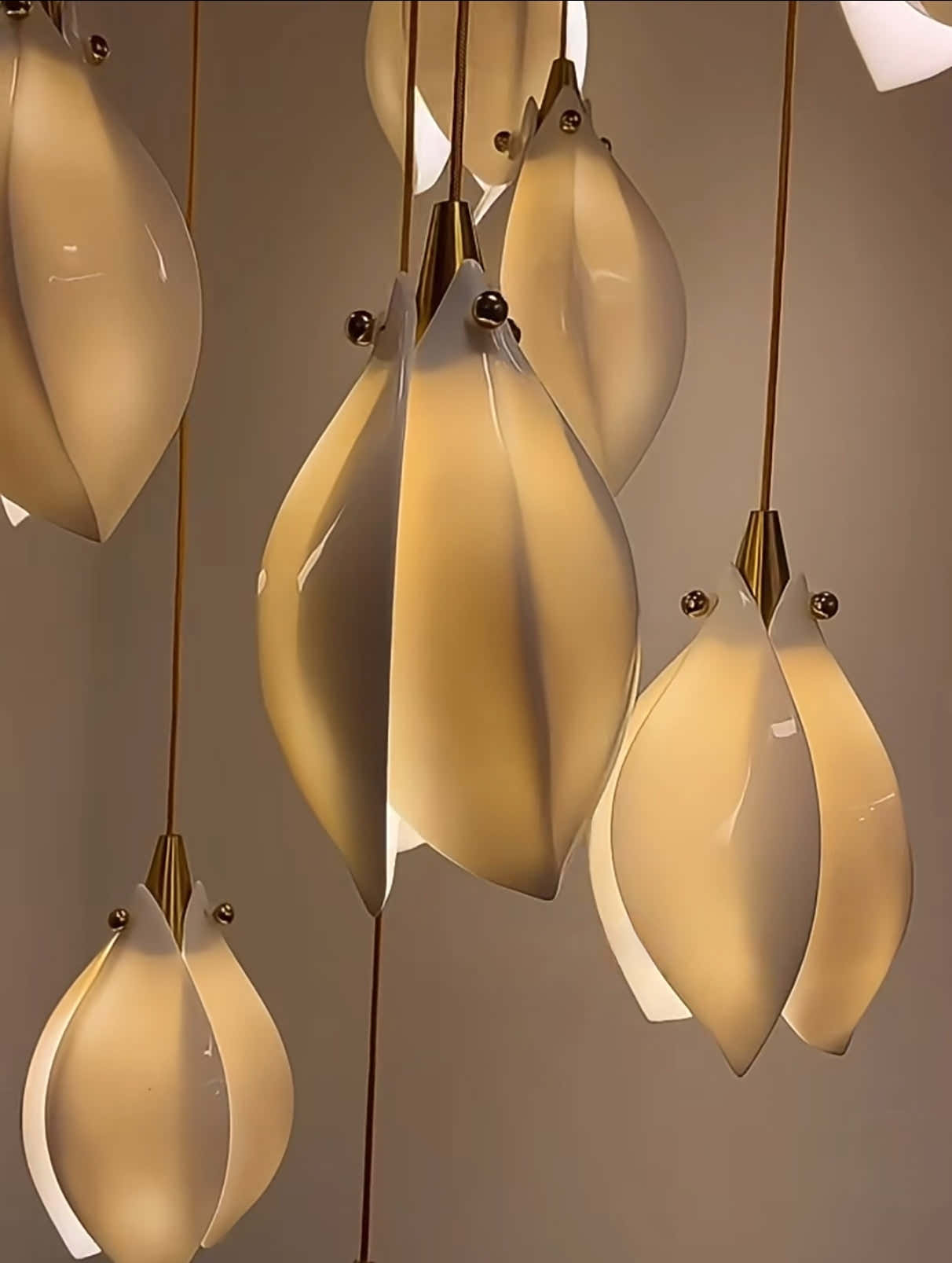 Ceramic LED Cluster Bloom Chandelier