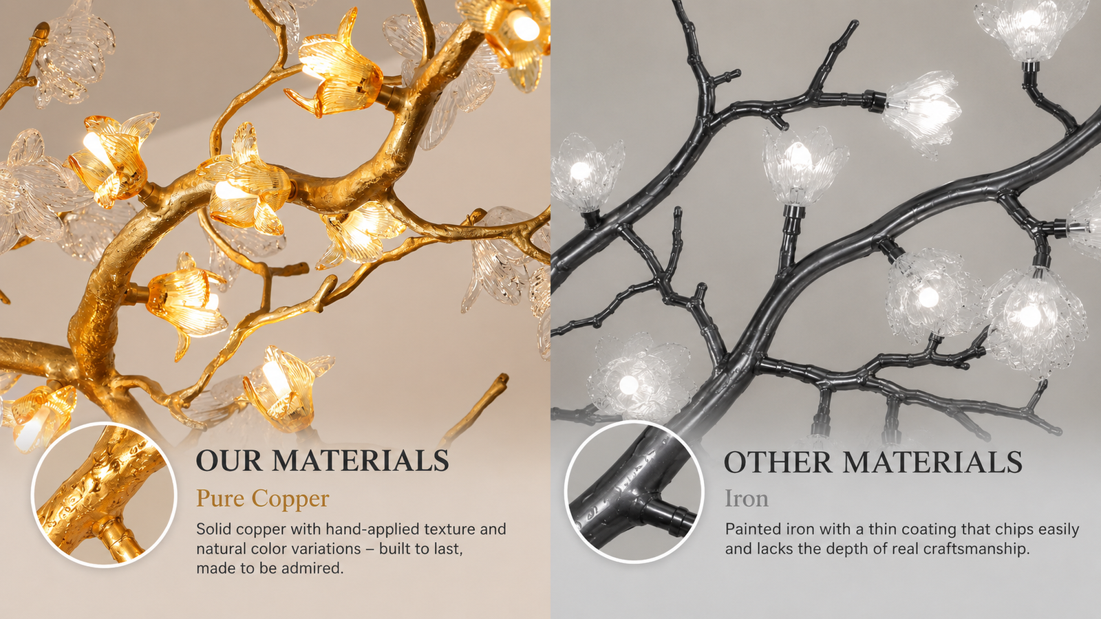 Inspired by Branches / Crafted in Light