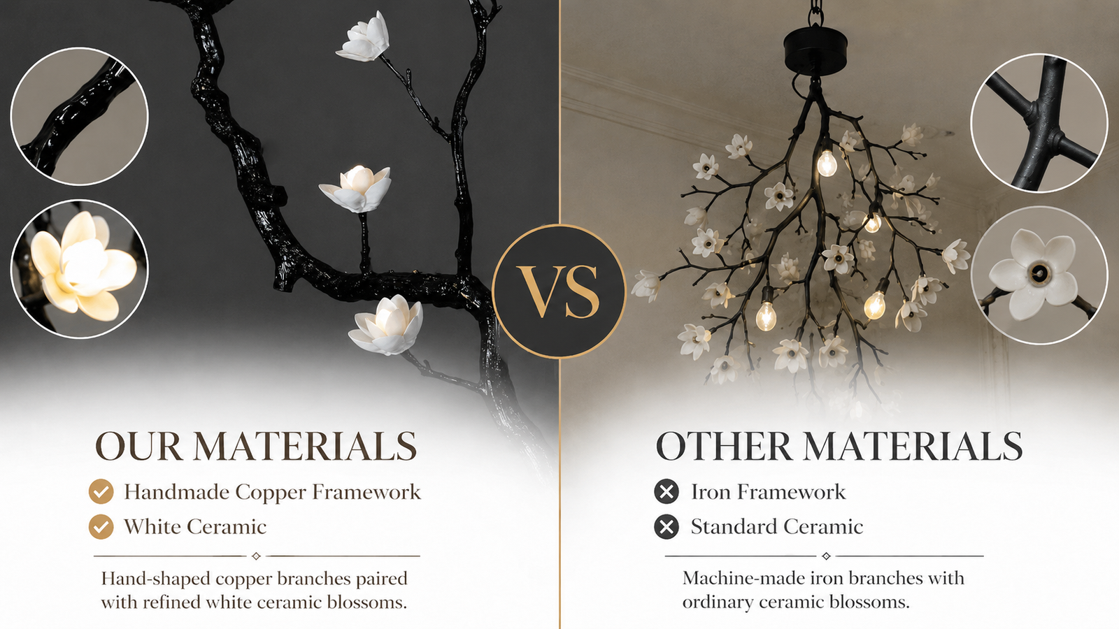Inspired by Branches / Crafted in Light