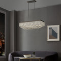 Cinderella Crystal Rectangular Chandelier // 12 Light