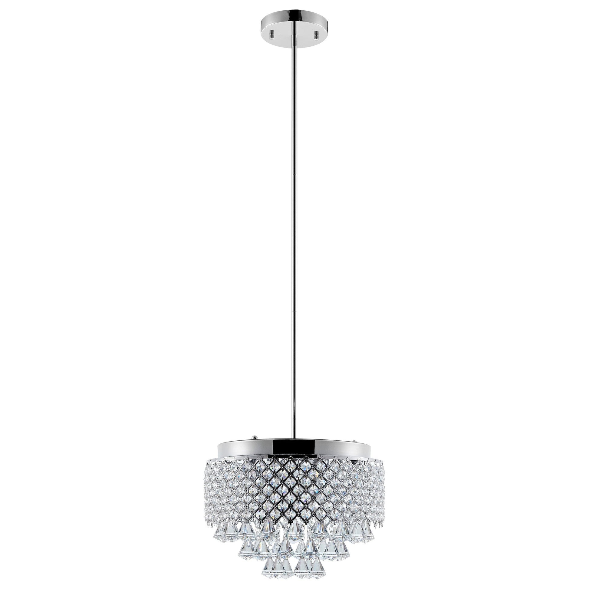 Cinderella Crystal Round Chandelier Pendant