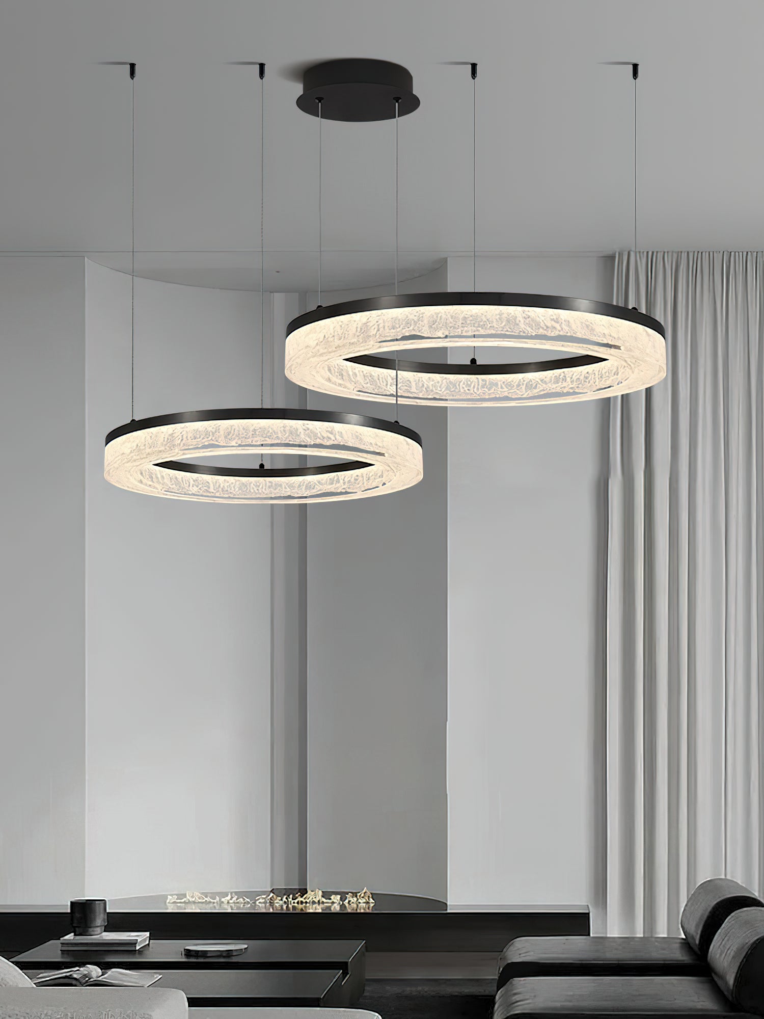 Coblitz Round LED Chandelier