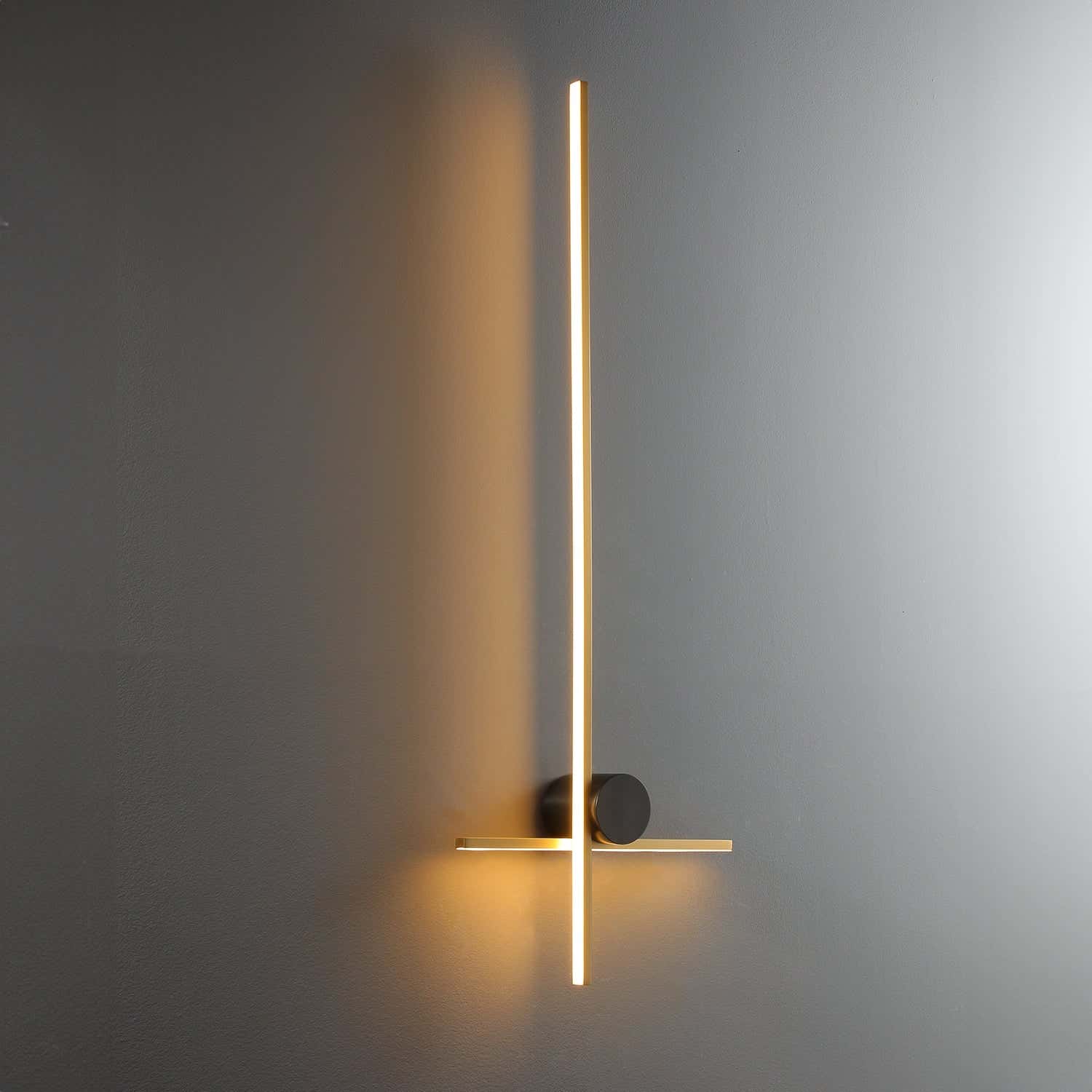 Coordinates 2 Brass Wall Lamp