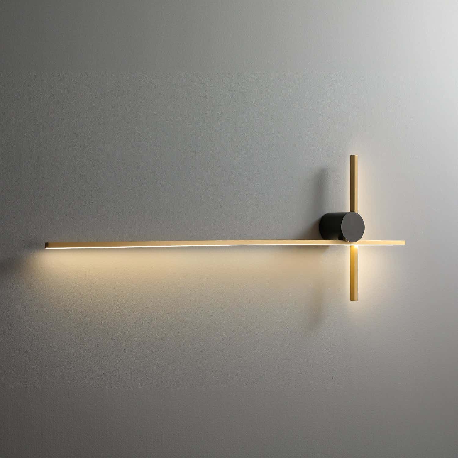 Coordinates 2 Brass Wall Lamp