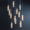 Alabaster Deco 12-light Cluster Chandelier