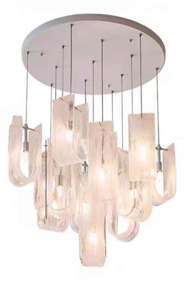 Luminous Waves Chandelier
