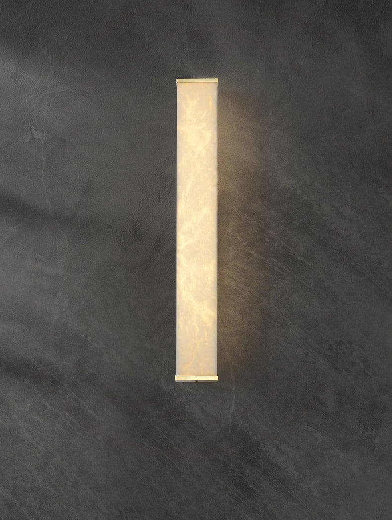 Cuboid Alabaster Wall Light