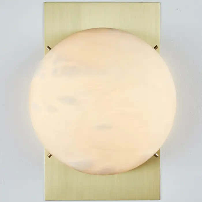 Wall Sconce With Alabaster