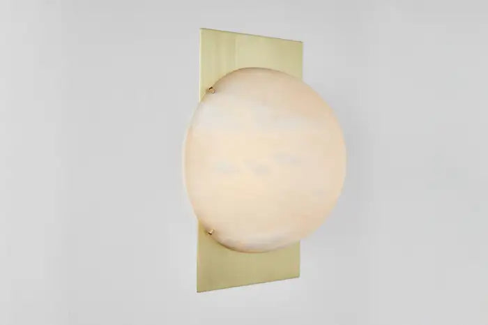 Wall Sconce With Alabaster