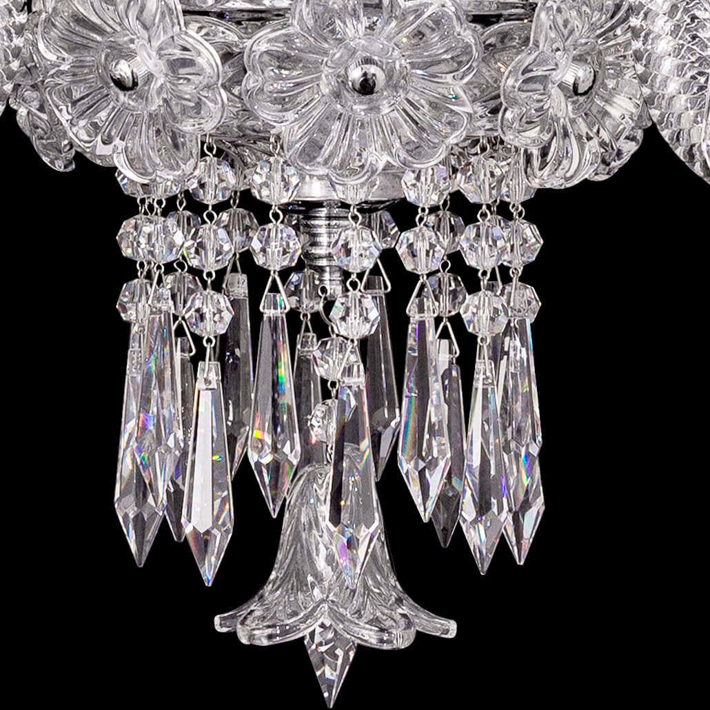 Bakala Crystal Wall Sconce With Bell
