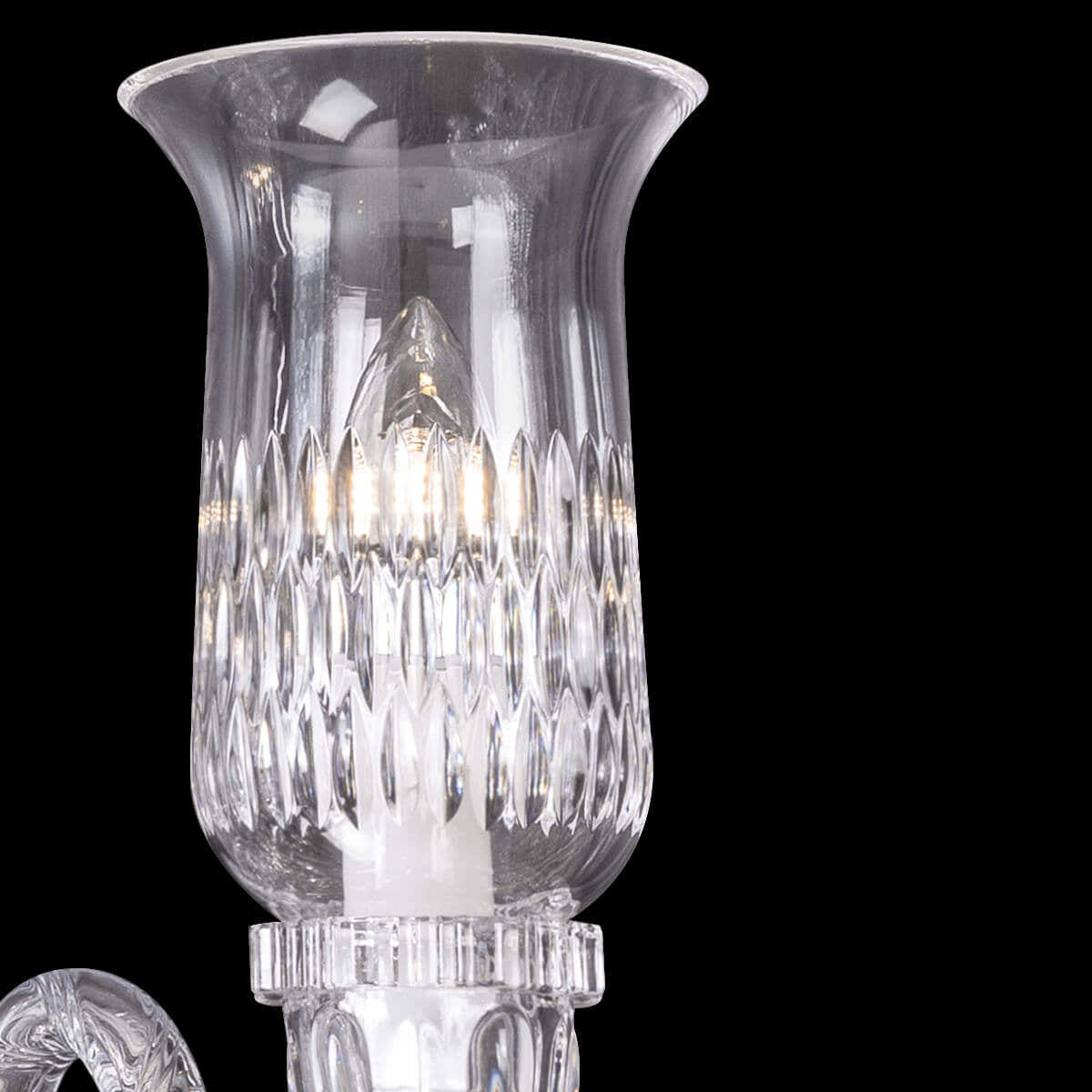 Bakala Elegance Crystal Cup Wall Sconces