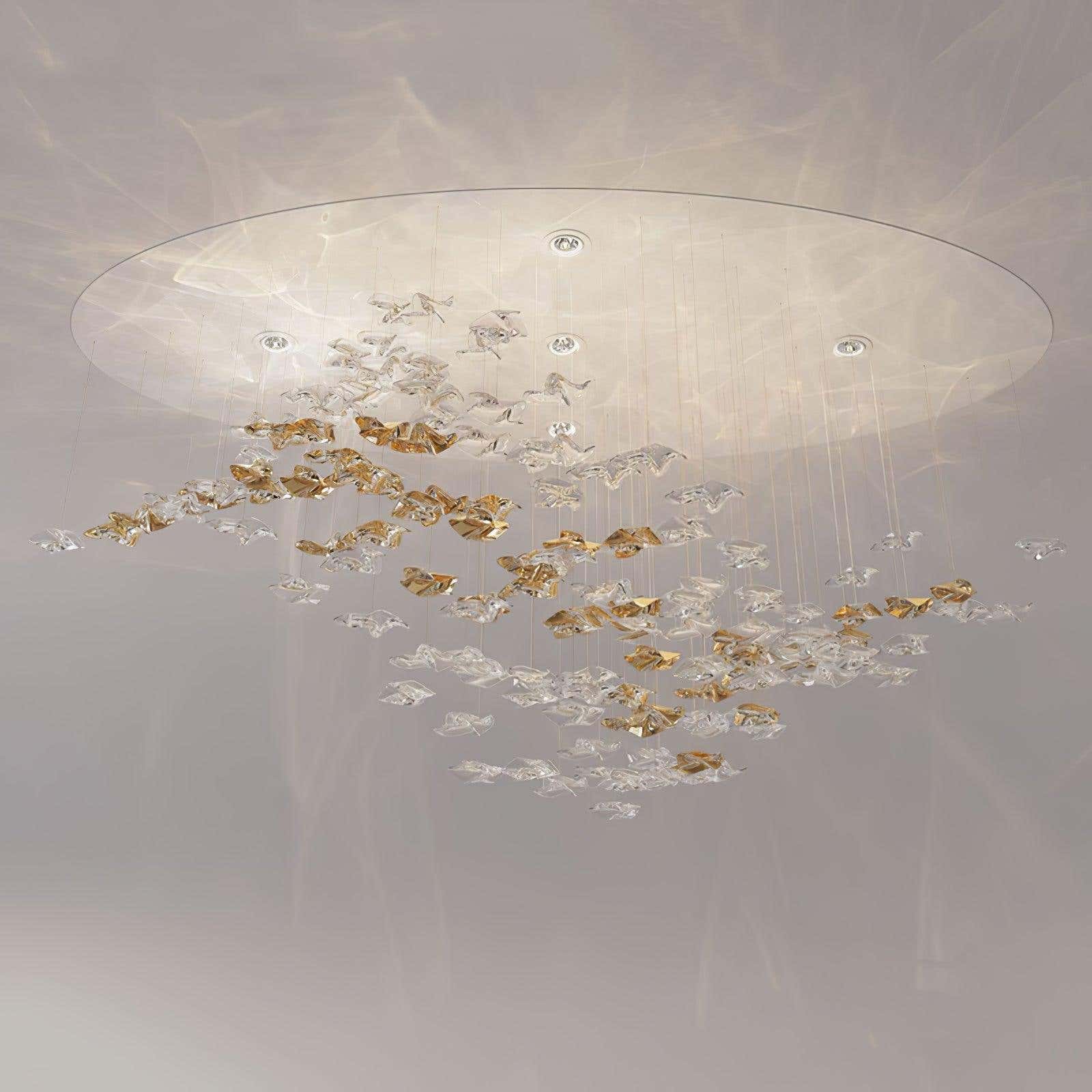 Tidal Art Glass Pendants (Without canopy)