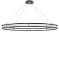 Damien XL Modern Chandelier (Nickel) 